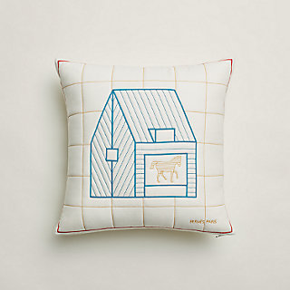 Les Cabanes pillow | Hermès Mainland China